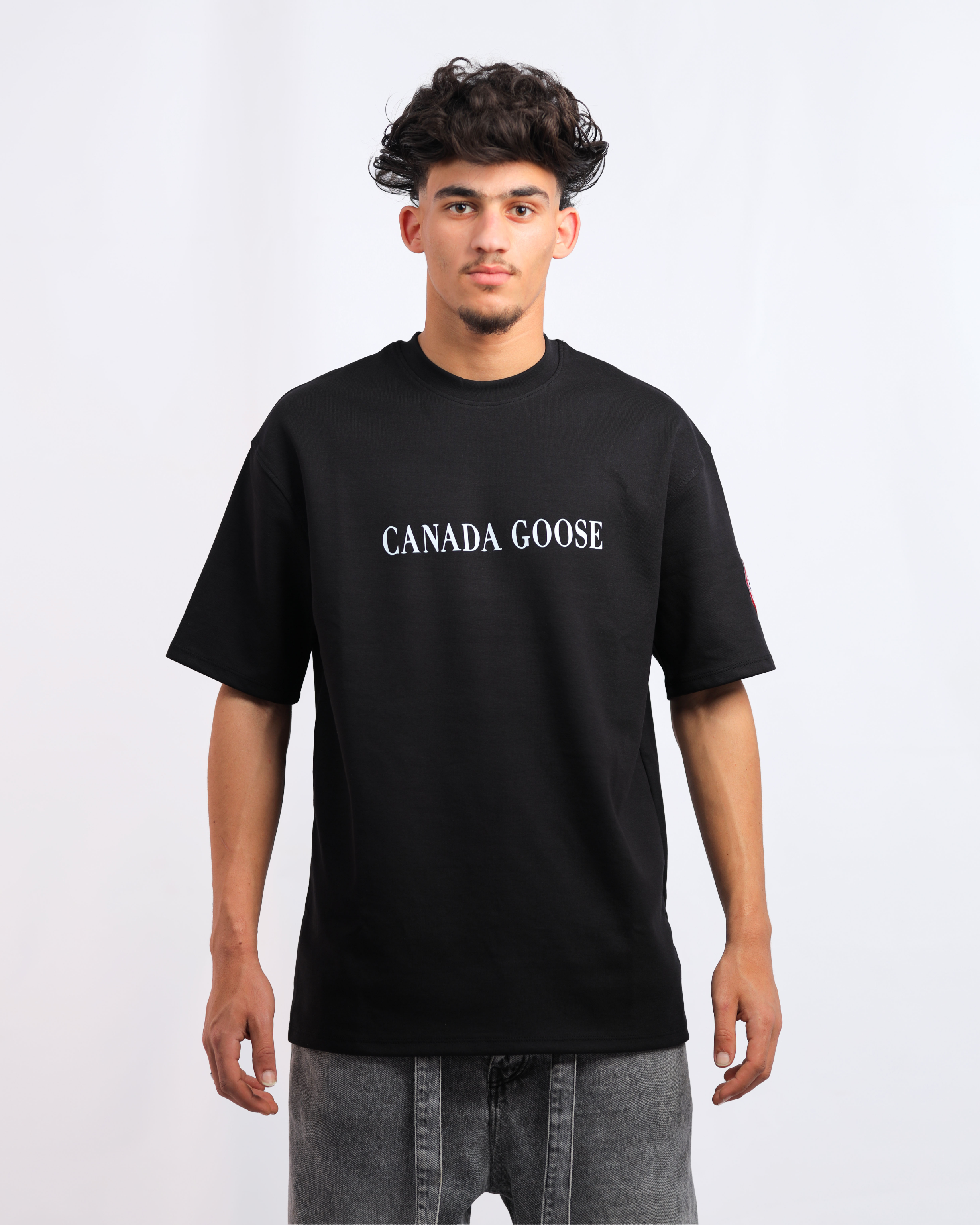 Men’s Black Interlock Canada Goose T-Shirt