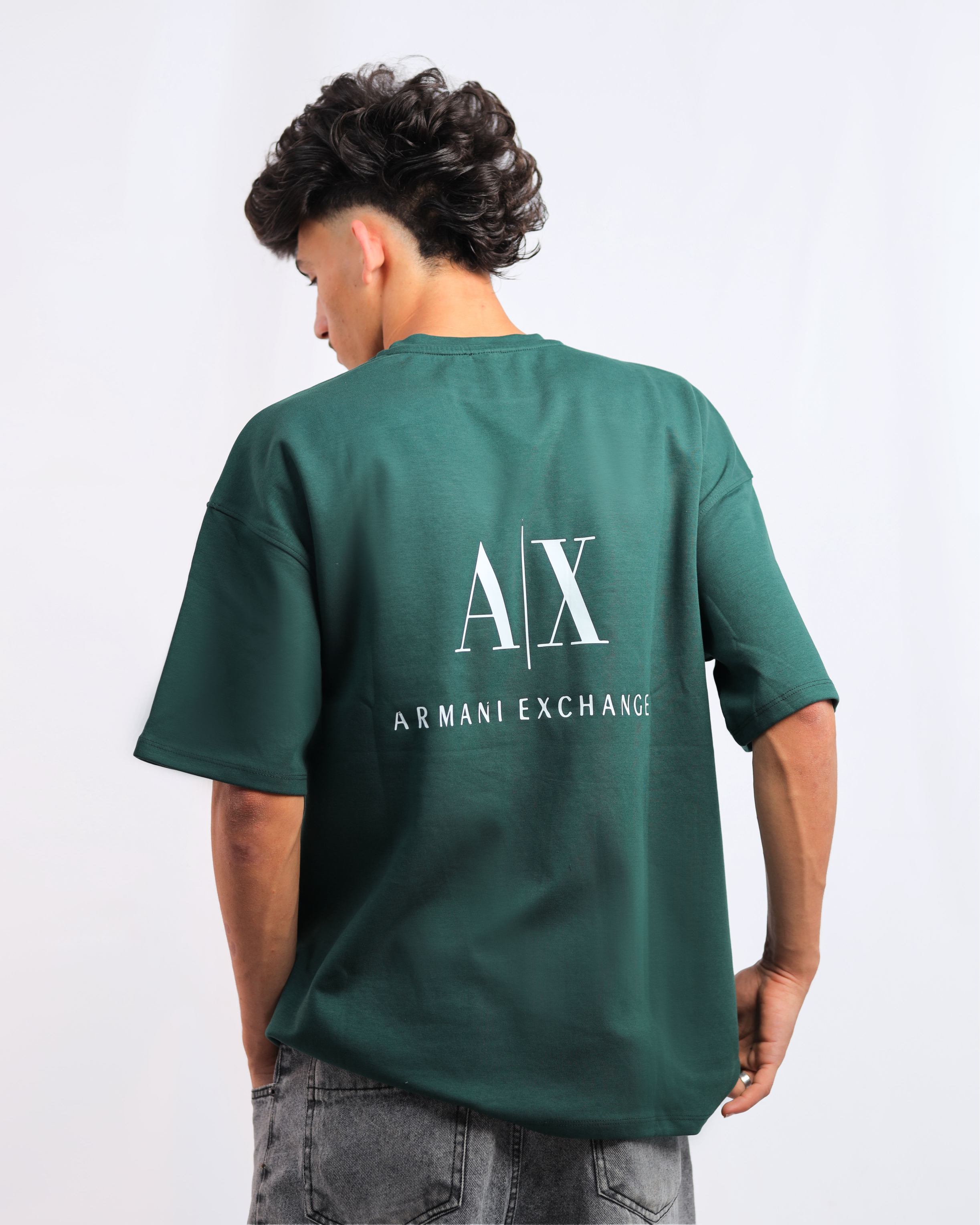 Men’s Dark Green Interlock T-Shirt