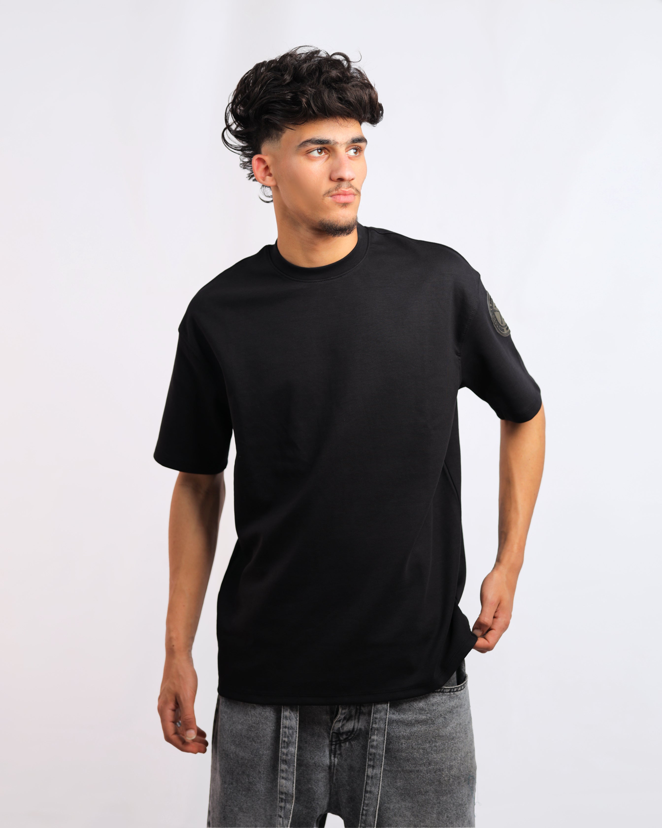 Men’s Black Interlock T-Shirt