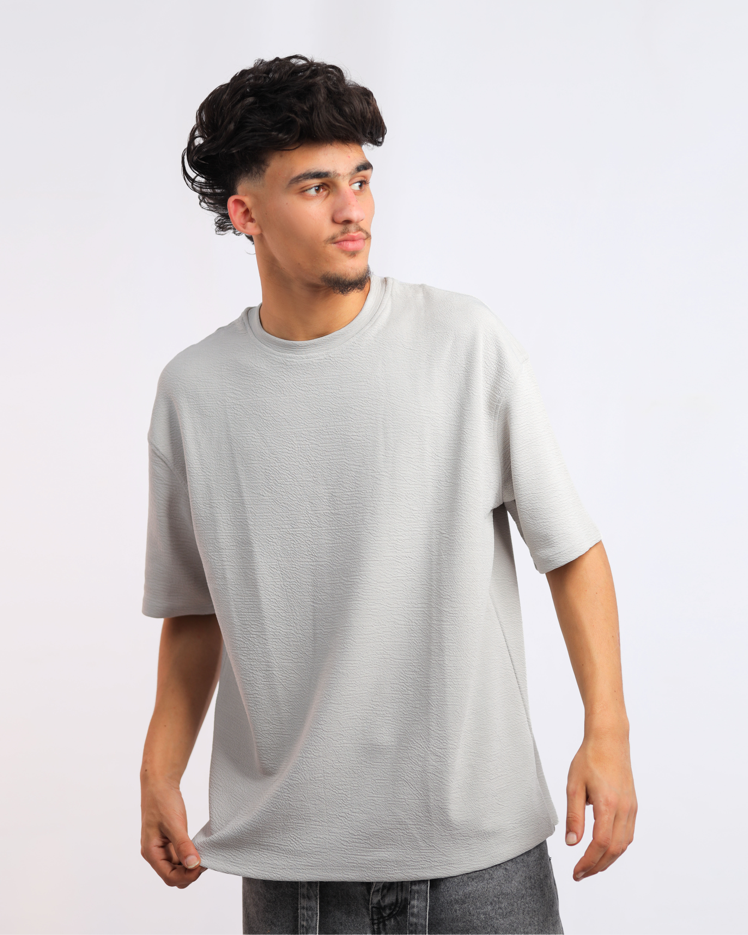 Men’s Grey Hashira Cotton T-Shirt