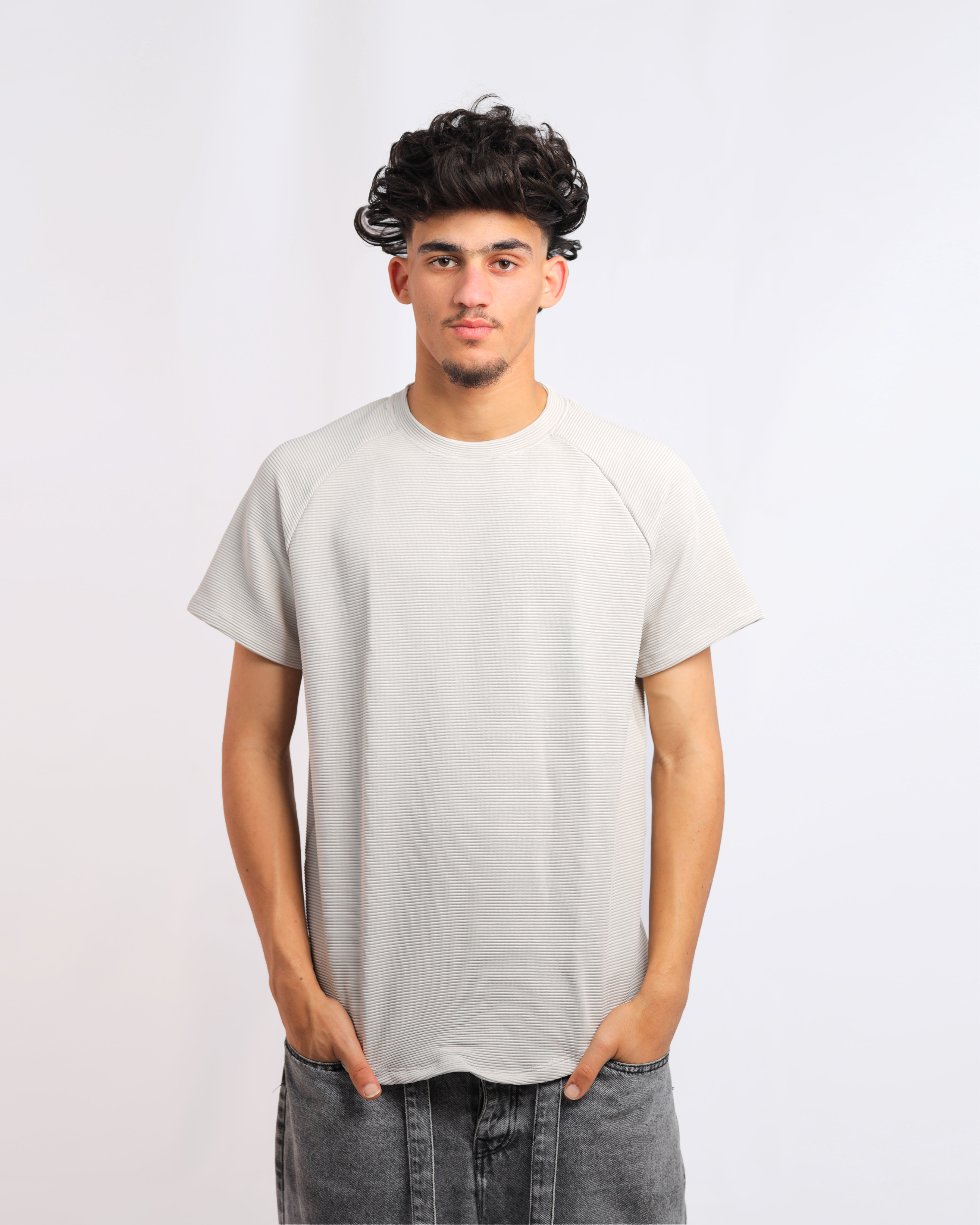 Men’s Grey Cardony Cotton T-Shirt