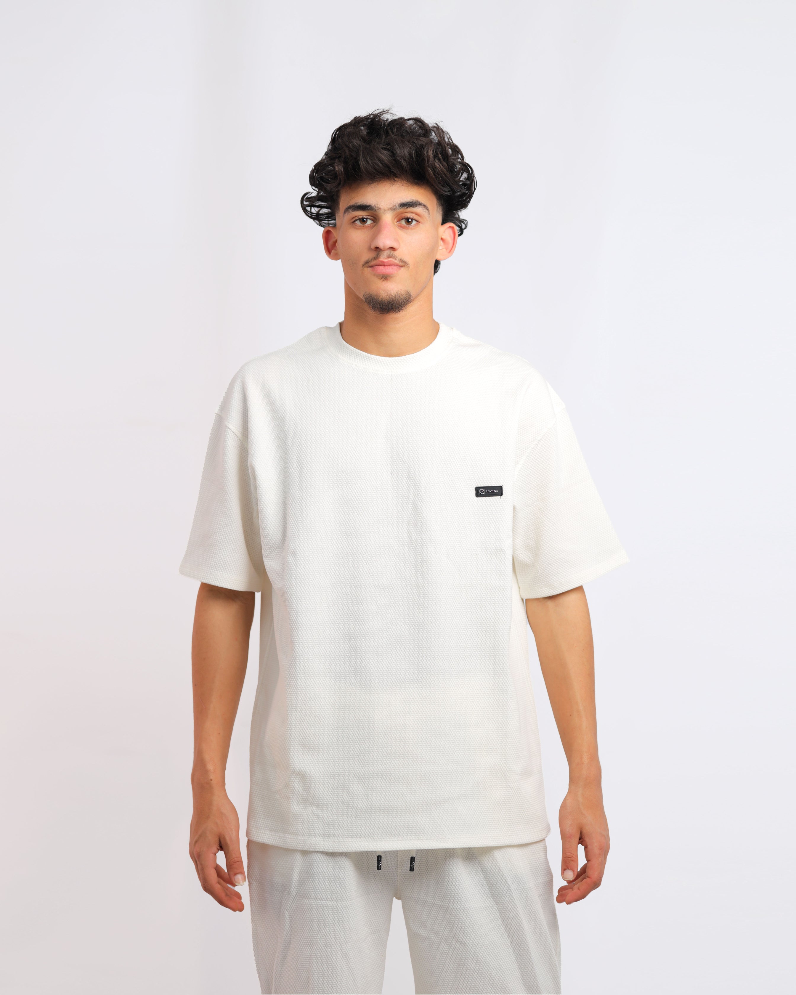 Popcorn Cotton Relaxed Summer Set