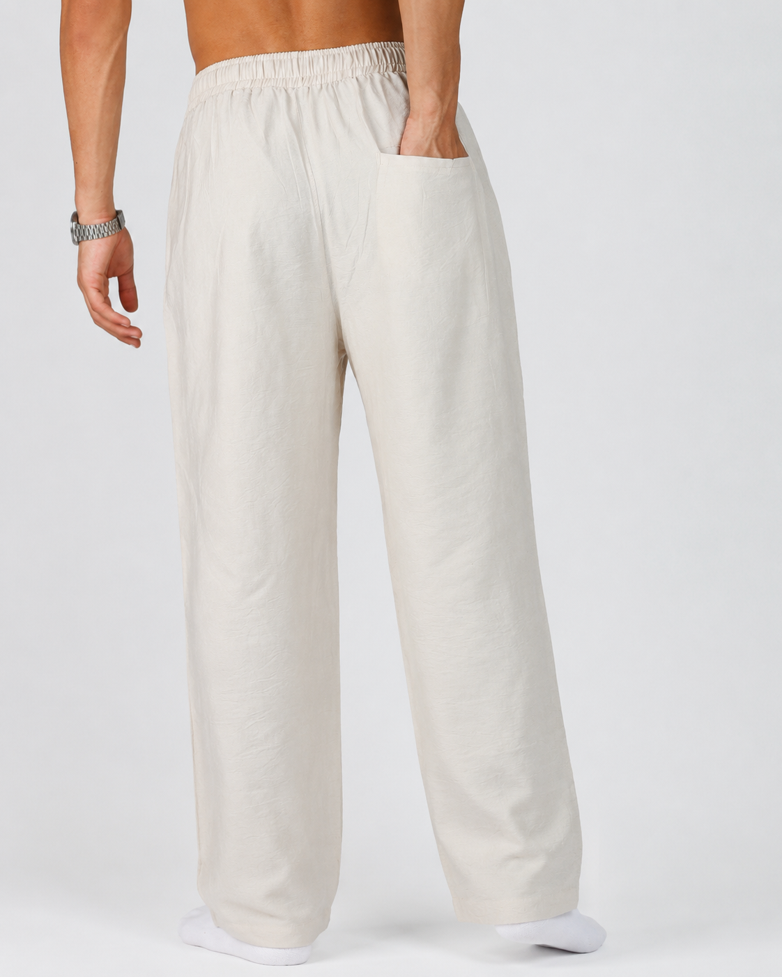 Linen Pants Light Beige