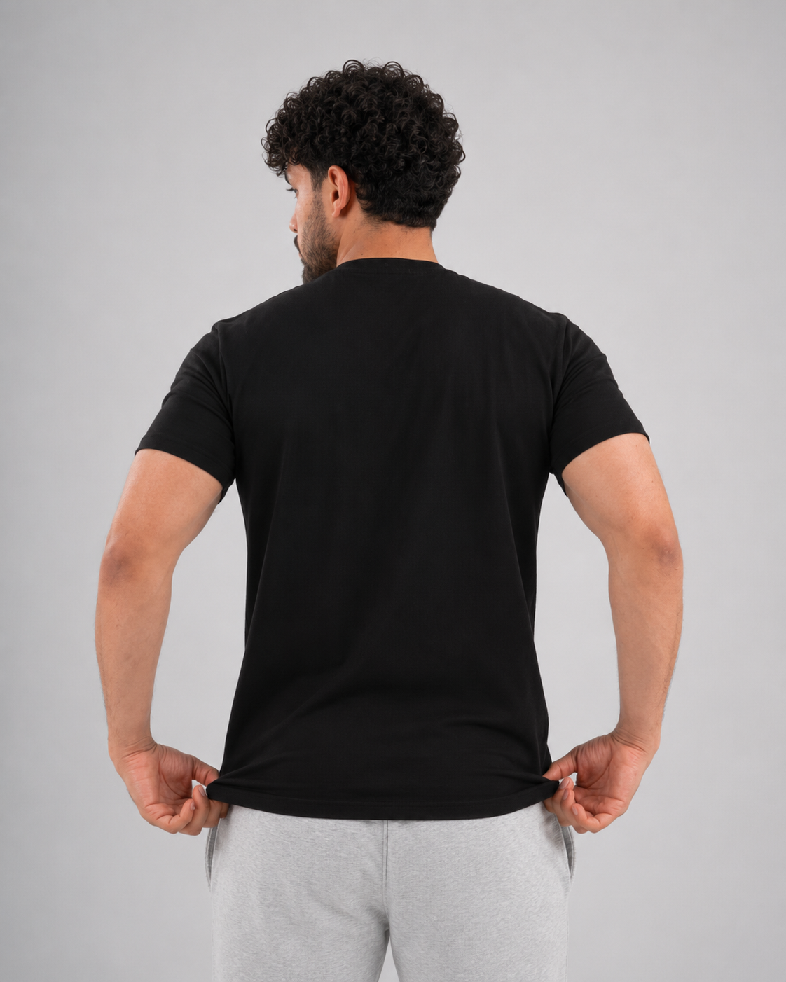 Black Basic Tee