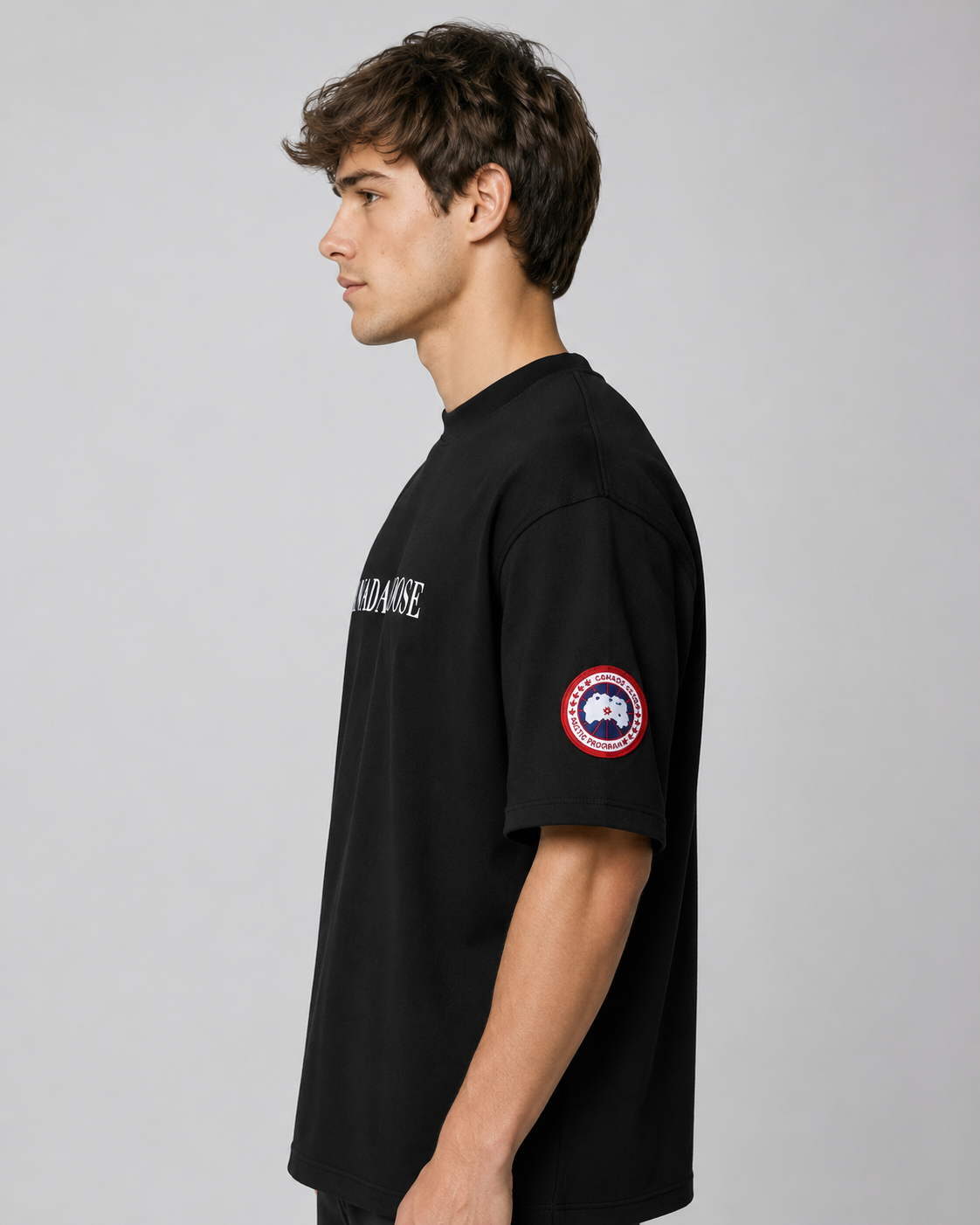 Men’s Black Interlock Canada Goose T-Shirt