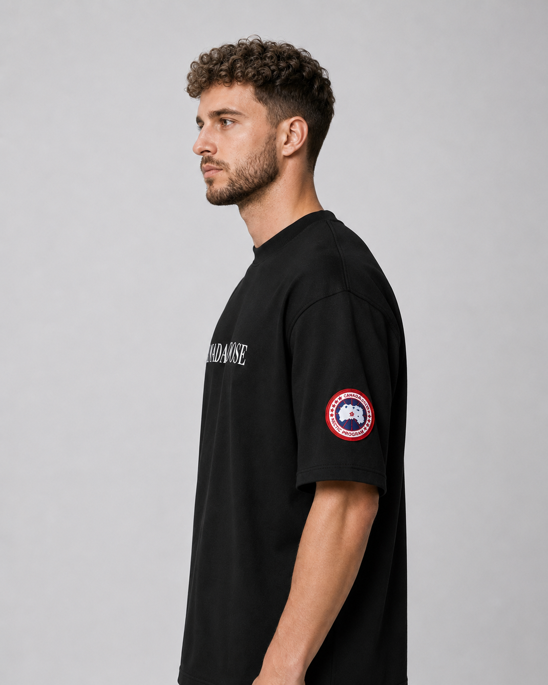 Men’s Black Interlock Canada Goose T-Shirt