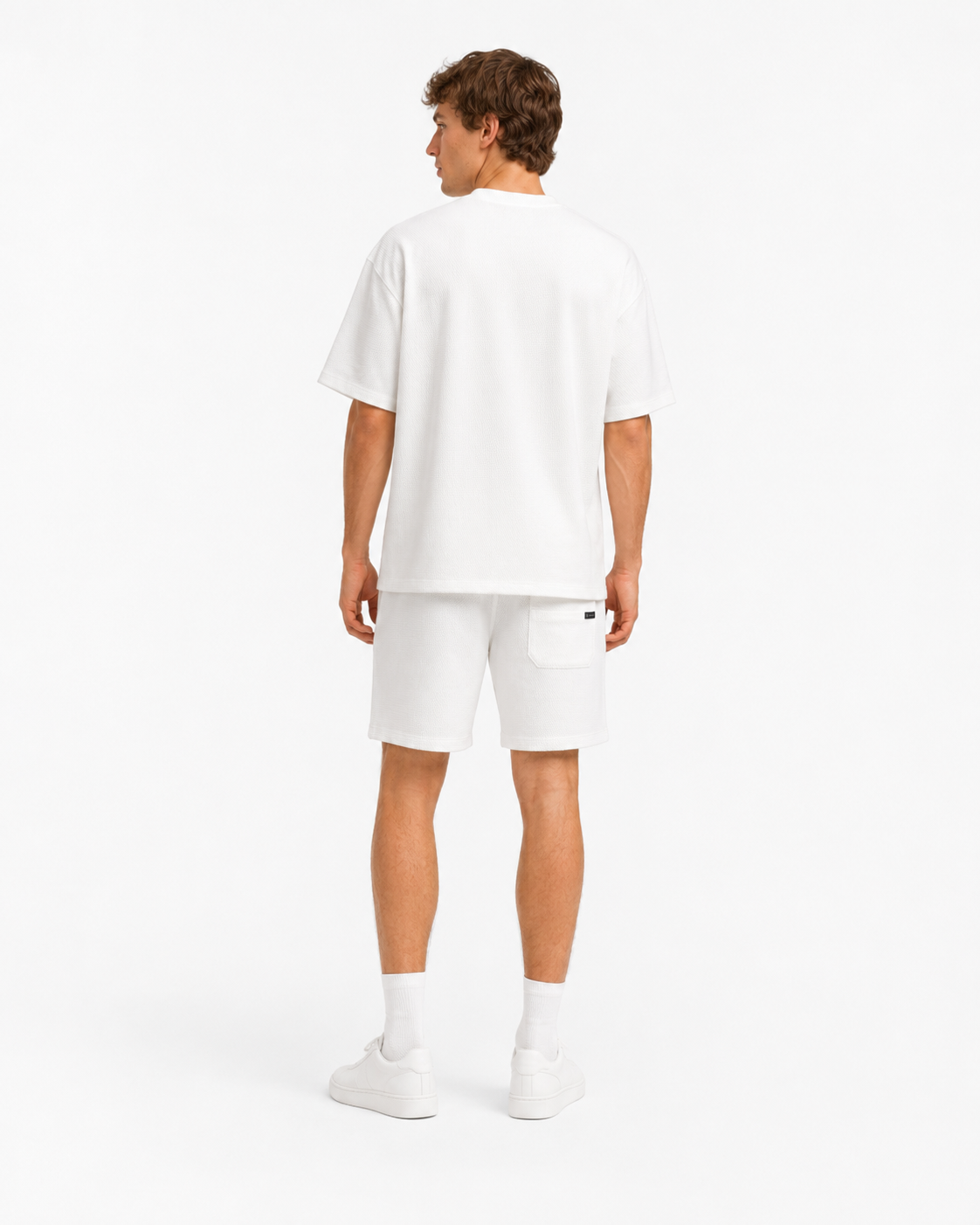 Popcorn Cotton Relaxed Summer Set