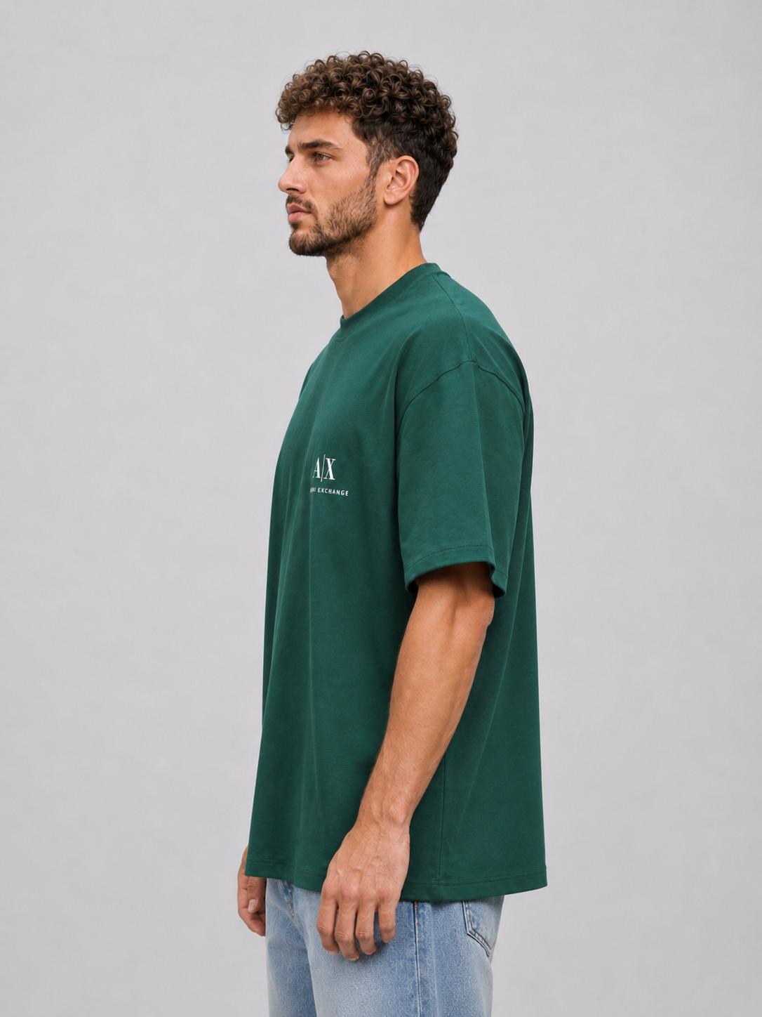Men’s Dark Green Interlock T-Shirt
