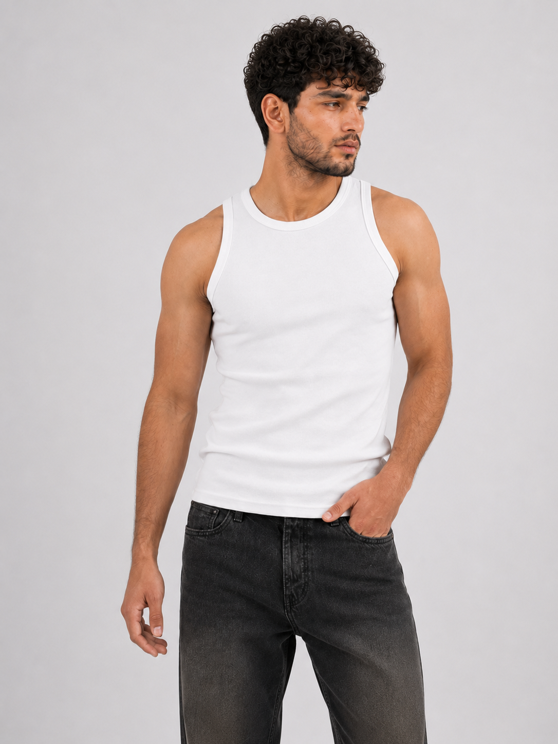 White Tank Top